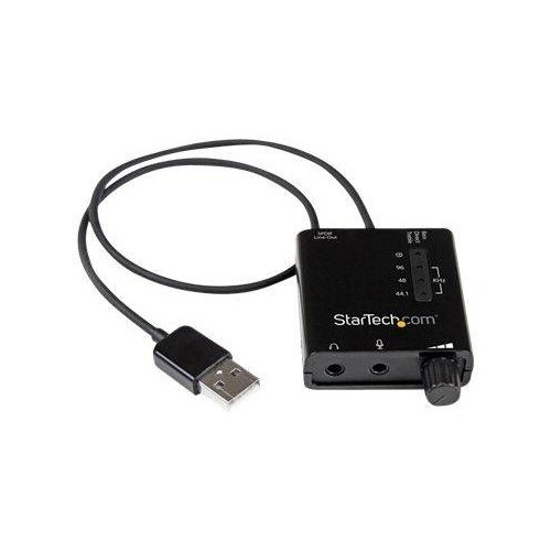StarTech.com USB Audio Adapter - Externe USB Soundkarte mit SPDIF Digital Audio mit 2x 3,5mm Klinke Produktbild