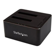 StarTech.com Dual Bay SATA HDD Docking Station - for 2 x 2.5 / 3.5" SATA SSD / HDD - Hot Swap - Hard Produktbild