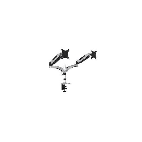 DIGITUS Universal Dual Monitorhalter mit Gasdruckfeder und Klemmbefestigung Produktbild Additional View 1 L