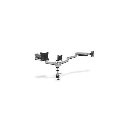 DIGITUS Universal Triple Monitor - mit Gasdruckfeder und Klemmbefestigung Produktbild Additional View 1 L