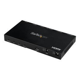 StarTech.com 2 Port HDMI Splitter (4K 60Hz, mit Scaler, HDCP 2.2, EDID Emulation, 7.1 Surround Sound Produktbild