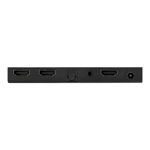 StarTech.com 2 Port HDMI Splitter (4K 60Hz, mit Scaler, HDCP 2.2, EDID Emulation, 7.1 Surround Sound Produktbild Additional View 3 L