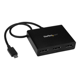 StarTech.com USB-C DisplayPort Adapter - 3 Port Produktbild