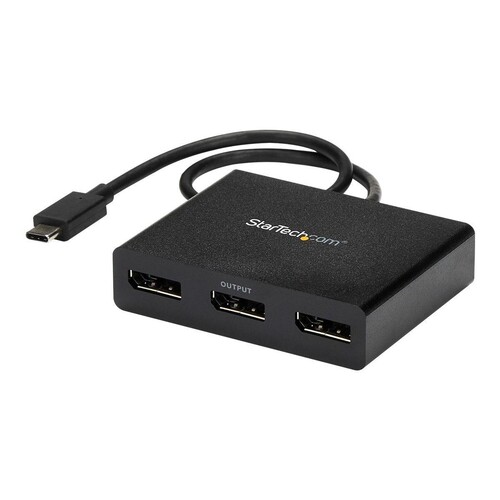 StarTech.com USB-C DisplayPort Adapter - 3 Port Produktbild Additional View 2 L