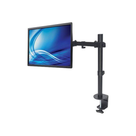 Manhattan TV & Monitor Mount, Desk, Full Motion, 1 screen, Screen Sizes: 10-27", Black, Clamp Assemb Produktbild