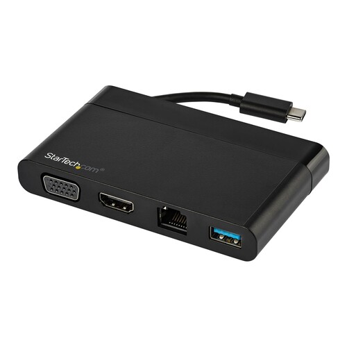 StarTech.com USB C Multiport Adapter mit HDMI und VGA Produktbild