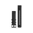 Garmin QuickFit - Uhrarmband für Smartwatch - Heathered Black, black hardware Produktbild Additional View 1 S