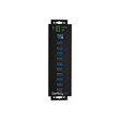 StarTech.com HB30A10AME USB 3.0 Hub (10-Port, Din-Rail,  Industrielle Anwendung, externes Netzteil, Produktbild Additional View 2 S