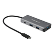 StarTech.com HB31C3A1CPD3 4-Port USB-C-Hub (mit Stromversorgung, 10 Gbit/s, 3 x USB-A- und 1x 25 cm Produktbild