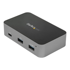 StarTech.com HB31C2A1CGS 3-Port-USB-C-Hub (LAN-Hub, 10 Gbit/s, 2x USB-A und 1x USB-C, 1m Hostkabel, Produktbild