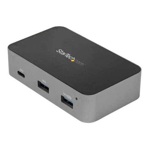 StarTech.com HB31C2A1CGS 3-Port-USB-C-Hub (LAN-Hub, 10 Gbit/s, 2x USB-A und 1x USB-C, 1m Hostkabel, Produktbild