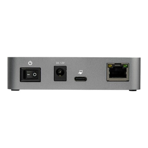 StarTech.com HB31C2A1CGS 3-Port-USB-C-Hub (LAN-Hub, 10 Gbit/s, 2x USB-A und 1x USB-C, 1m Hostkabel, Produktbild Additional View 1 L