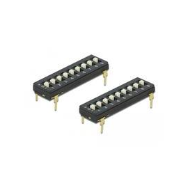 Delock 66309 - DIP-Schalter - 2 Stück(e) - Röhre Produktbild