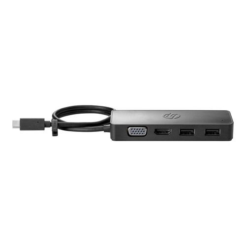 HP Travel Hub G2 - Port Replicator - USB-C - VGA, HDMI Produktbild Additional View 1 L