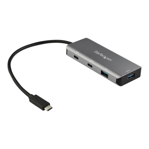 StarTech.com 4 Port USB C Hub w/ 2x USB A & 2x USB C, SuperSpeed 10Gbps USB Type-C 3.1/3.2 Gen 2 Hub Produktbild
