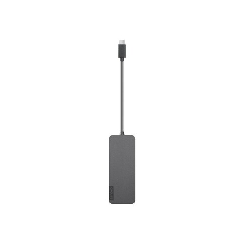 Lenovo USB-C to 4 Port USB-A Hub - Hub - 4 x SuperSpeed USB 3.0 + 1 x USB-C Produktbild Additional View 1 L