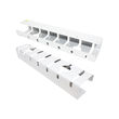 ROLINE Kabel - Organizer - unter Tisch montierbar - weiß (Packung mit 2) Produktbild Additional View 2 S