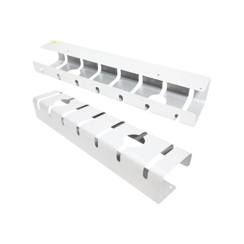 ROLINE Kabel - Organizer - unter Tisch montierbar - weiß (Packung mit 2) Produktbild Additional View 2 L