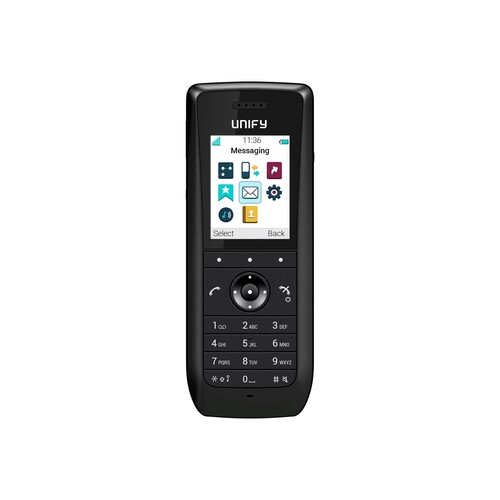 Unify OpenScape WLAN Phone WL4 - Schnurloses VoIP-Telefon - mit Bluetooth-Schnittstelle - IEEE 802.1 Produktbild Front View L
