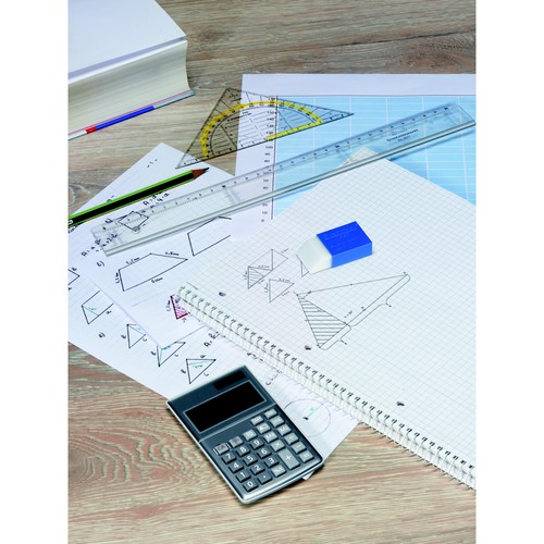 Radiergummi R20 36/44x24x11,5mm weiß Kunststoff Edding 4-R20 Produktbild Additional View 2 L