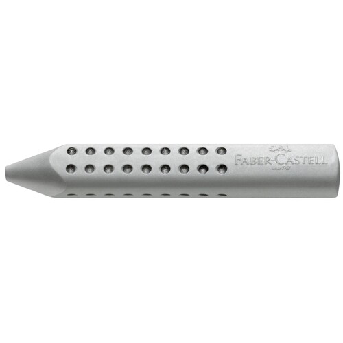 Dreieck-Radiergummi GRIP 2001 grau Faber Castell 187100 Produktbild Front View L