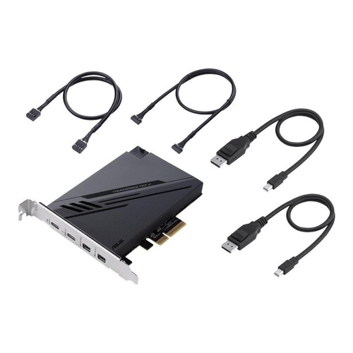 ASUS ThunderboltEX 4 - Thunderbolt-Adapter - PCIe 3.0 x4 Produktbild Additional View 4 L