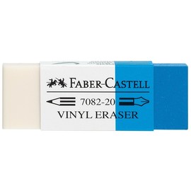 Radiergummi 7082-20 62x22x12mm weiß/blau Kunststoff Faber Castell 188220 Produktbild