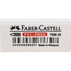 Radiergummi 7086-30 42x19x12mm weiß Kunststoff Faber Castell 188730 Produktbild