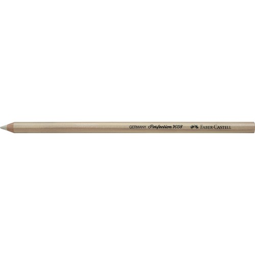 Radierstift PERFECTION 7058 weiß Faber Castell 185812 Produktbild Front View L