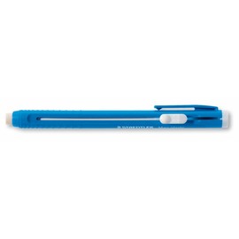 Radierstift Mars plastic mit Clip und Schieberegler blau Staedtler 52850 Produktbild