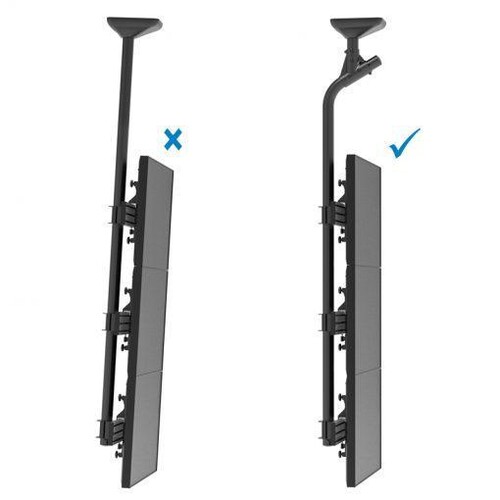 Hagor CPS - pole 1750mm for multiscreen installation Produktbild Additional View 3 L