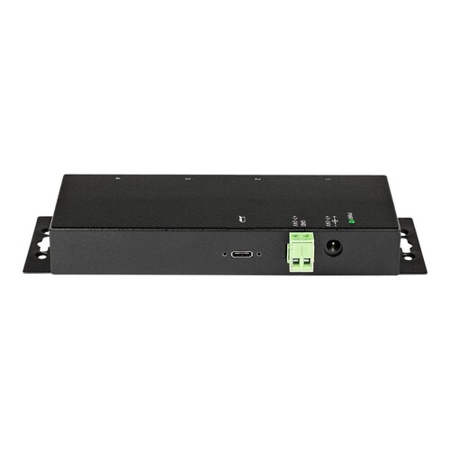 StarTech.com 4 Port USB-C Hub 10 Gbit/s -Metall  Industrieller USB-C Hub - 2x USB-C & 2x USB-A - ESD Produktbild Additional View 4 L