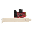 StarTech.com PCIe SATA Controller Karte - 6 Port SATA 3 Erweiterungskarte/Kontroller - 6Gbit/s - Produktbild Additional View 4 S
