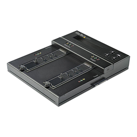 StarTech.com Selbständiger M.2 SATA & M.2 NVMe Duplikator und Löscher - SATA/SSD Festplatten klonen/ Produktbild