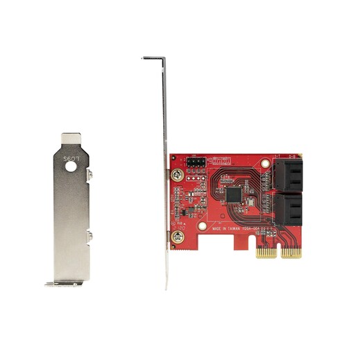 StarTech.com PCIe SATA Controller Karte - 4 Port SATA 3 Erweiterungskarte/Kontroller - 6Gbit/s - Produktbild Additional View 1 L