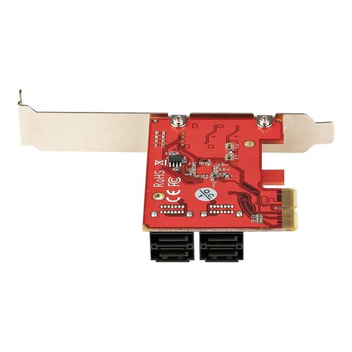 StarTech.com PCIe SATA Controller Karte - 4 Port SATA 3 Erweiterungskarte/Kontroller - 6Gbit/s - Produktbild Additional View 4 L