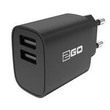 2GO Dual-USB Homecharger 2A - Netzteil - 2 A - 2 Ausgabeanschlussstellen (USB) Produktbild