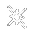 Ergotron Montagekomponente (Abstandshalter) Produktbild