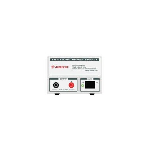 Albrecht SW 35 - Radio - Indoor - 230 V - 50 Hz - 13.8 V - Weiß Produktbild Front View L
