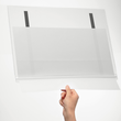 Plakattasche DIN A3 magnetisch wasserdicht transparent Durable 501919 335x445x0,6mm (PACK=5 STÜCK) Produktbild Additional View 3 S