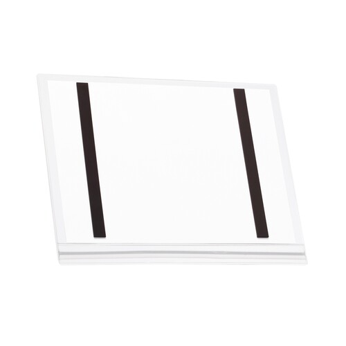 Plakattasche DIN A4 magnetisch wasserdicht transparent Durable 501819 262x340x0,6mm (PACK=5 STÜCK) Produktbild Additional View 2 L