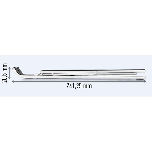 Laptop Ständer FOLD bis 15 Zoll silber Aluminium Durable 505123 Produktbild Additional View 4 L
