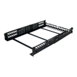 StarTech.com 2HE tiefenvestellbare 19 Zoll Server Rack Schienen - Universal Rack Schiene - Rack-Schi Produktbild
