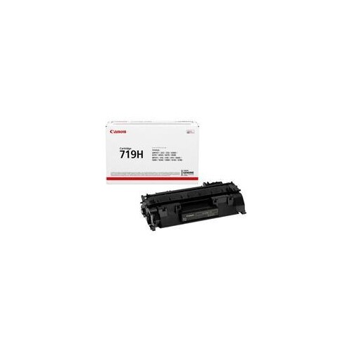 Canon CRG-719H - Hohe Ergiebigkeit - Schwarz Produktbild Front View L