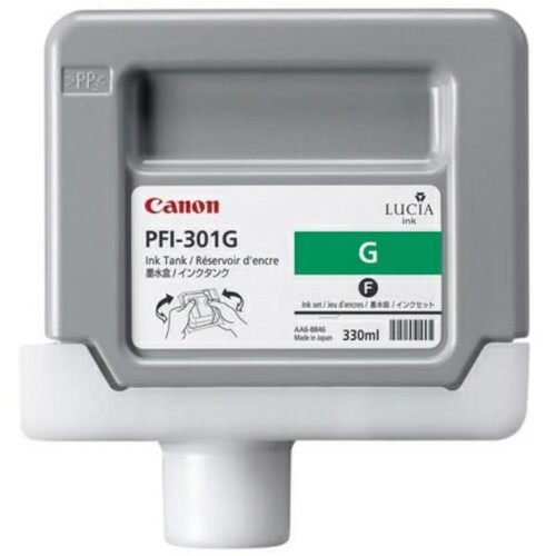 Canon LUCIA PFI-301 G - 330 ml - grün - Original Produktbild Front View L