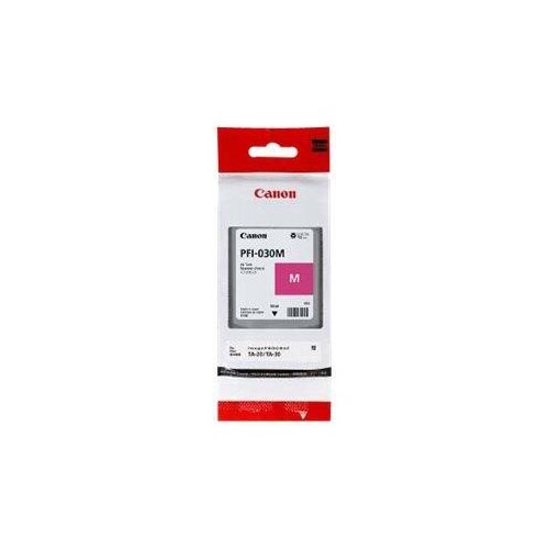 Canon PFI-030M - 55 ml - Magenta - Original - Tintenbehälter Produktbild Front View L
