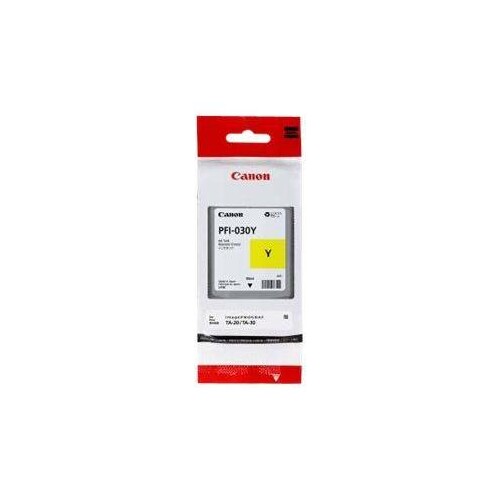 Canon PFI-030Y - 55 ml - Gelb - Original - Tintenbehälter Produktbild Front View L