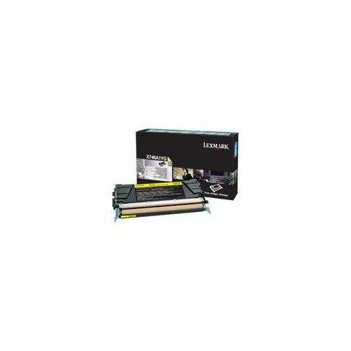 Lexmark Gelb - Original - Tonerpatrone LCCP, LRP Produktbild Additional View 2 L