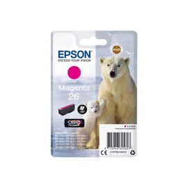 Epson 26 - 4.5 ml - Magenta - Original - Blister mit RF- / aktustischem Alarmsignal Produktbild