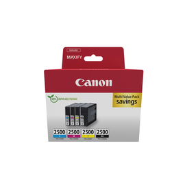 Tintenpatronen PGI-2500 Multipack Canon Maxify MB5000 black/cyan/magenta/yellow 9290B006 Produktbild